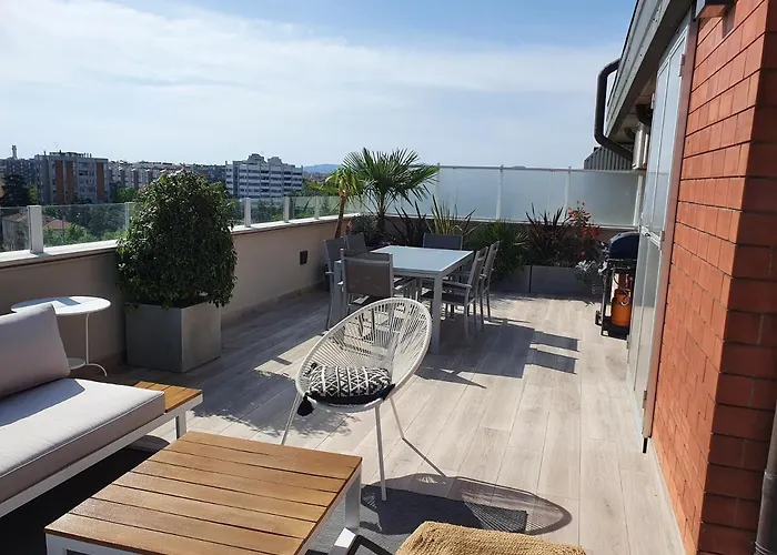 Penthouse F8 - Panoramic Terrace, View Two Towers アパート *