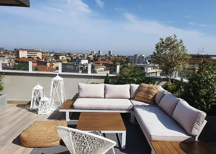 شقة Penthouse F8 - Panoramic Terrace, View Two Towers *